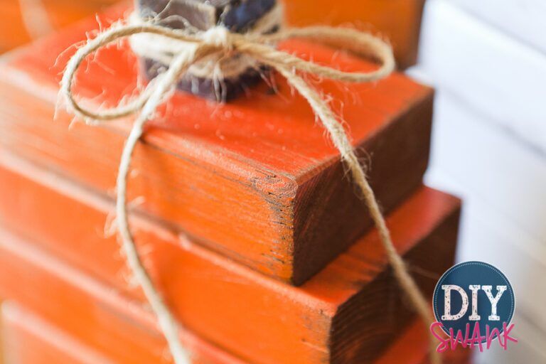 Rustic Wood Pumpkins - DIY Fall Decor - Swanky Design Co.