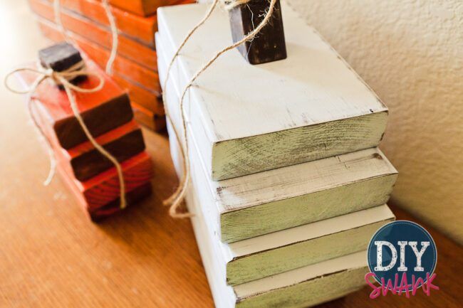 Rustic Wood Pumpkins - DIY Fall Decor - Swanky Design Co.