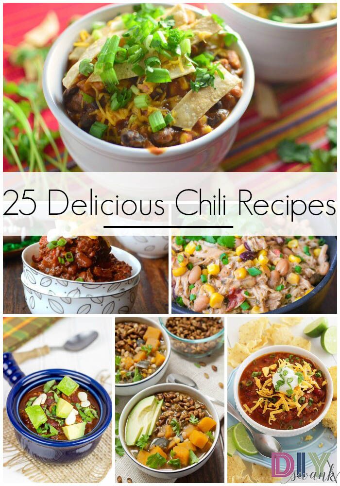 25 Delicious Chili Recipes - Swanky Design Co.